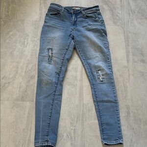 Lola jeans  denim  blue jeans  4-way stretch  skinny jeans  high rise  size 10
